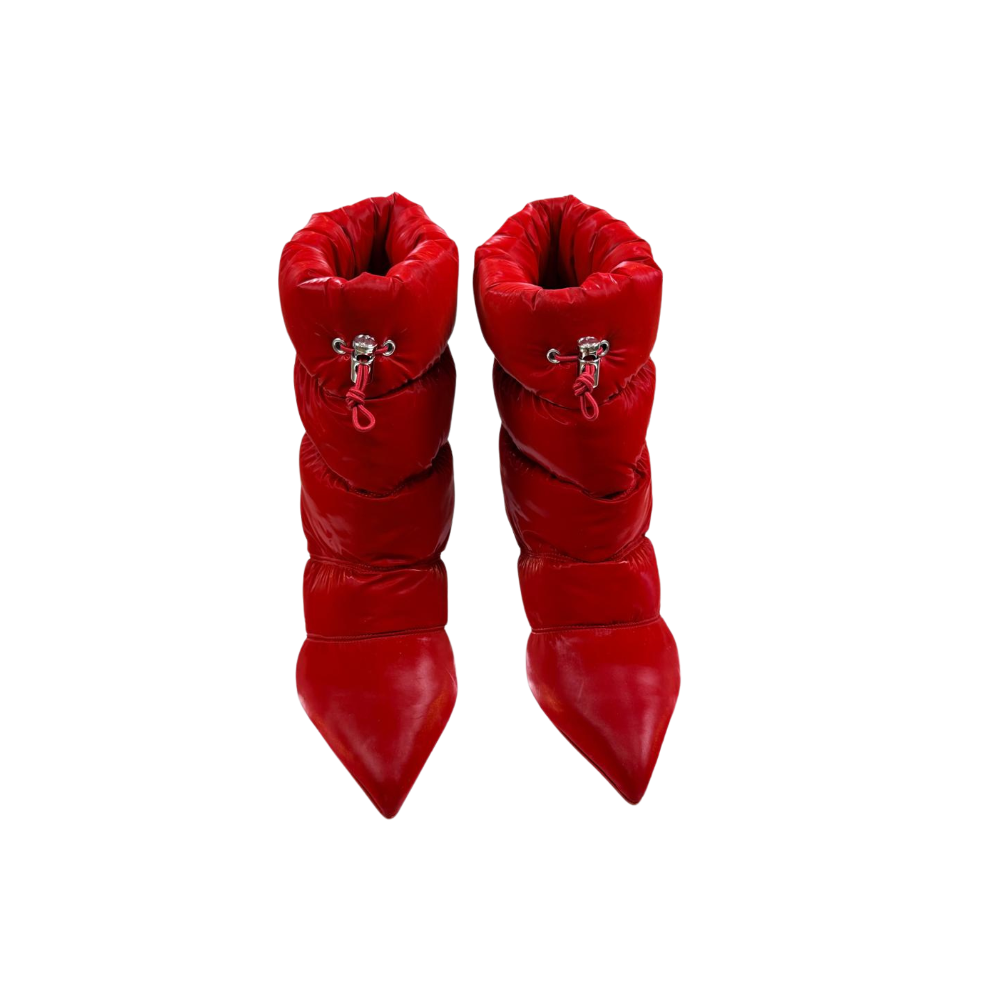 Louboutin Puffer Stiefeletten, Gr. 38