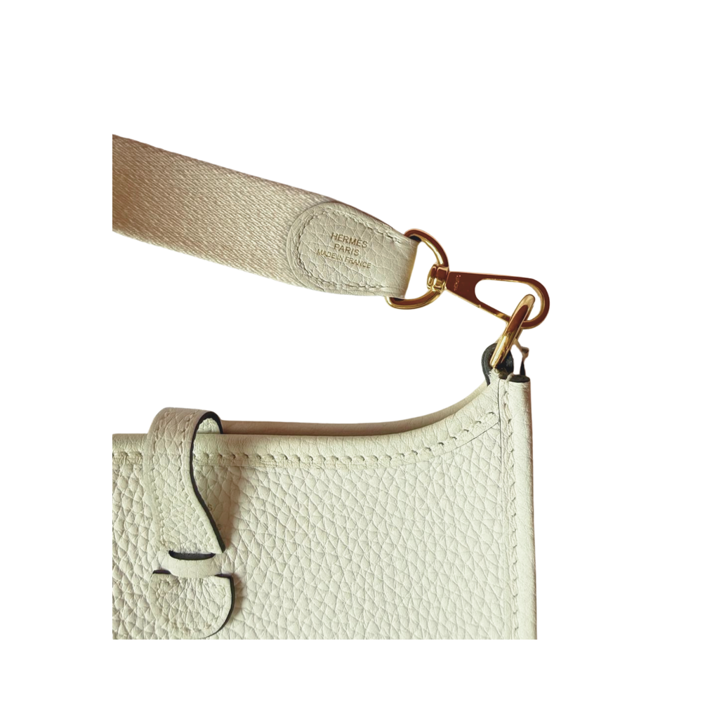 Hermès Evelyne New White TPM, GHW