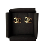 Chanel Ohrstecker, champagner