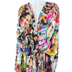 Balenciaga Kleid mehrfarbig