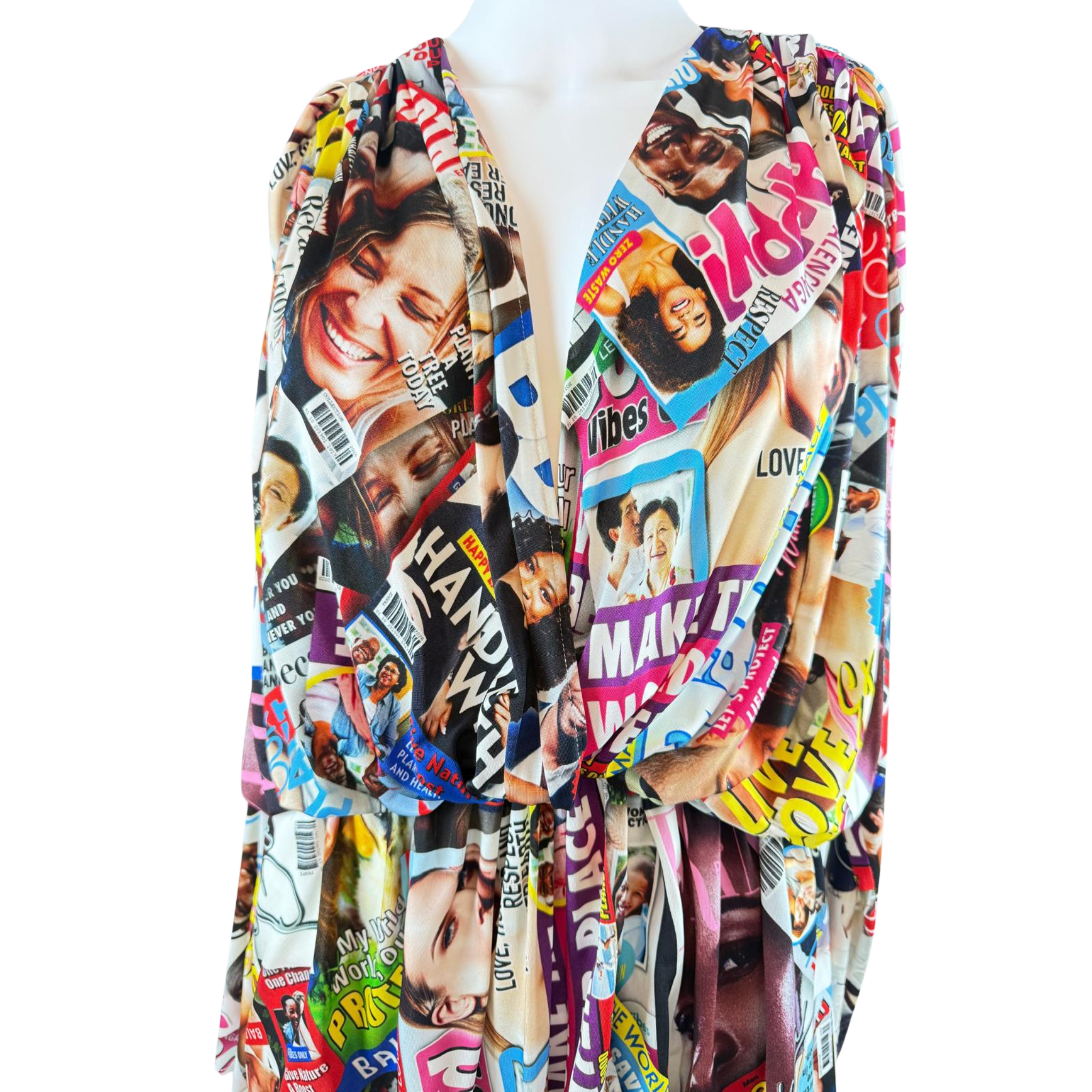 Balenciaga Kleid mehrfarbig