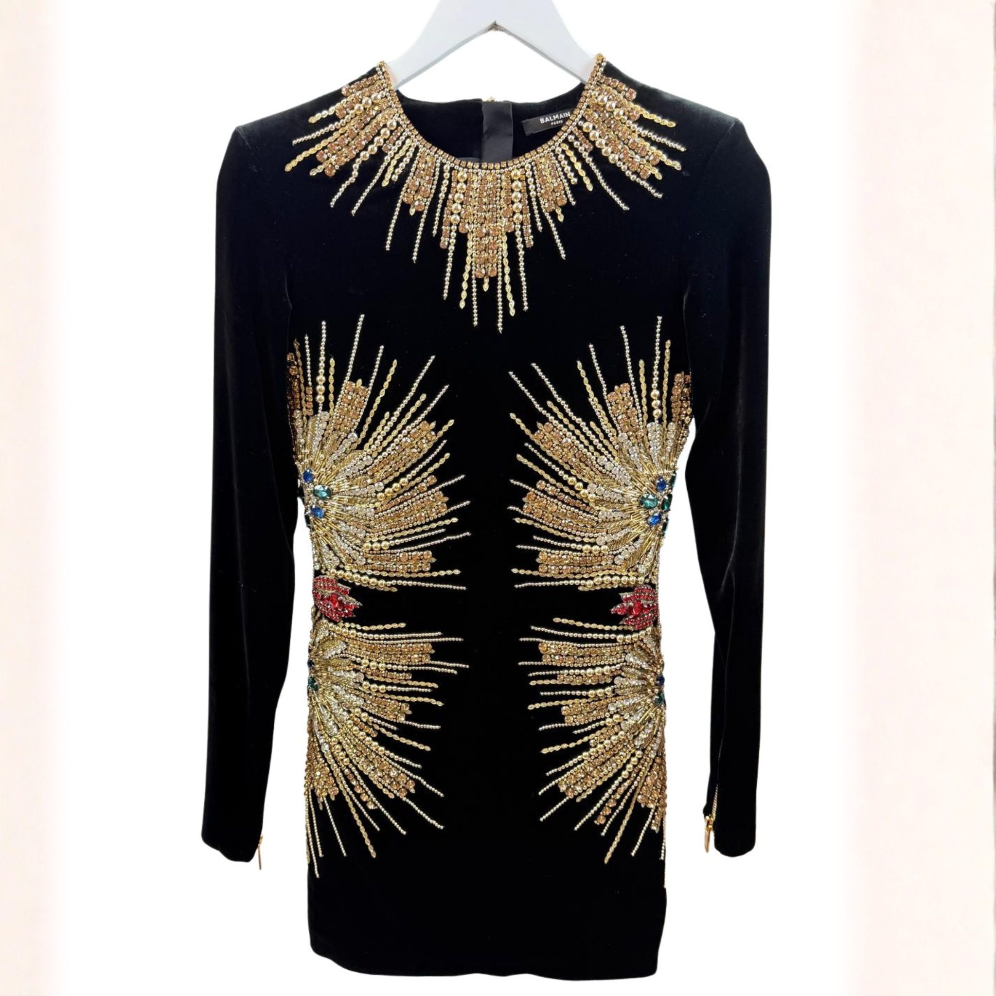 Balmain Minikleid samt