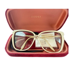 Gucci Brille elfenbein
