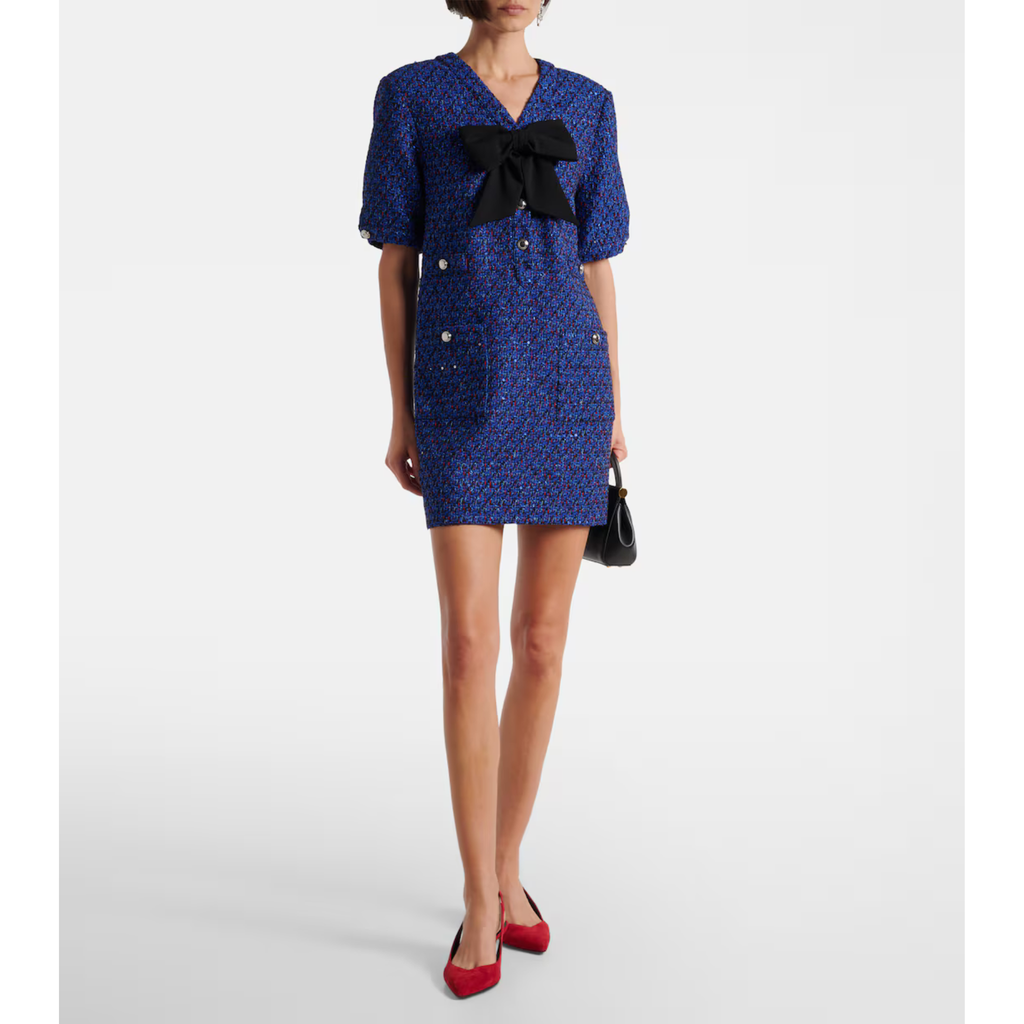 Alessandra Rich, Tweed Kleid