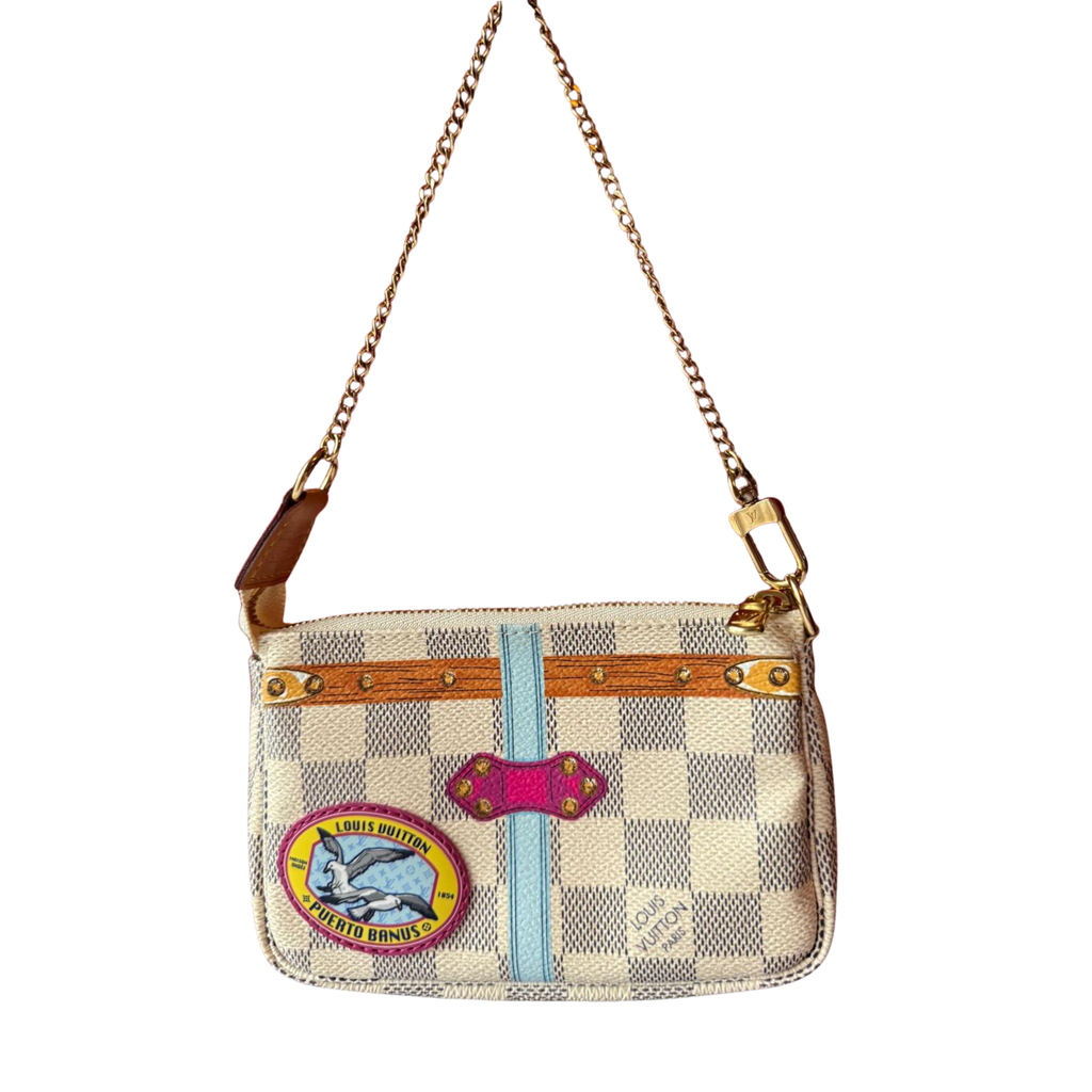 Louis Vuitton, Sammlerstück, Pochette Damier Puerto Banus