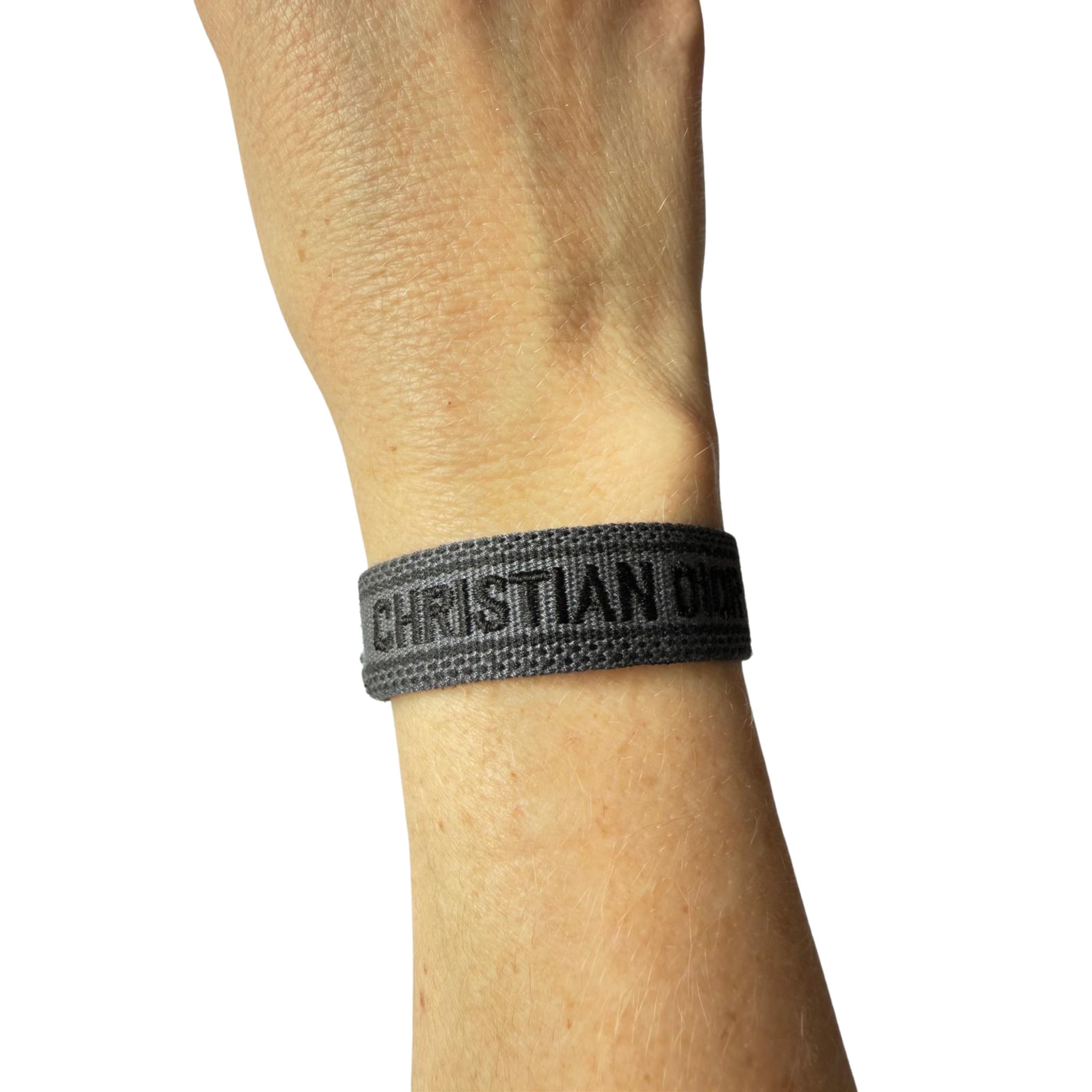 Dior Armband aus gewebter Baumwolle