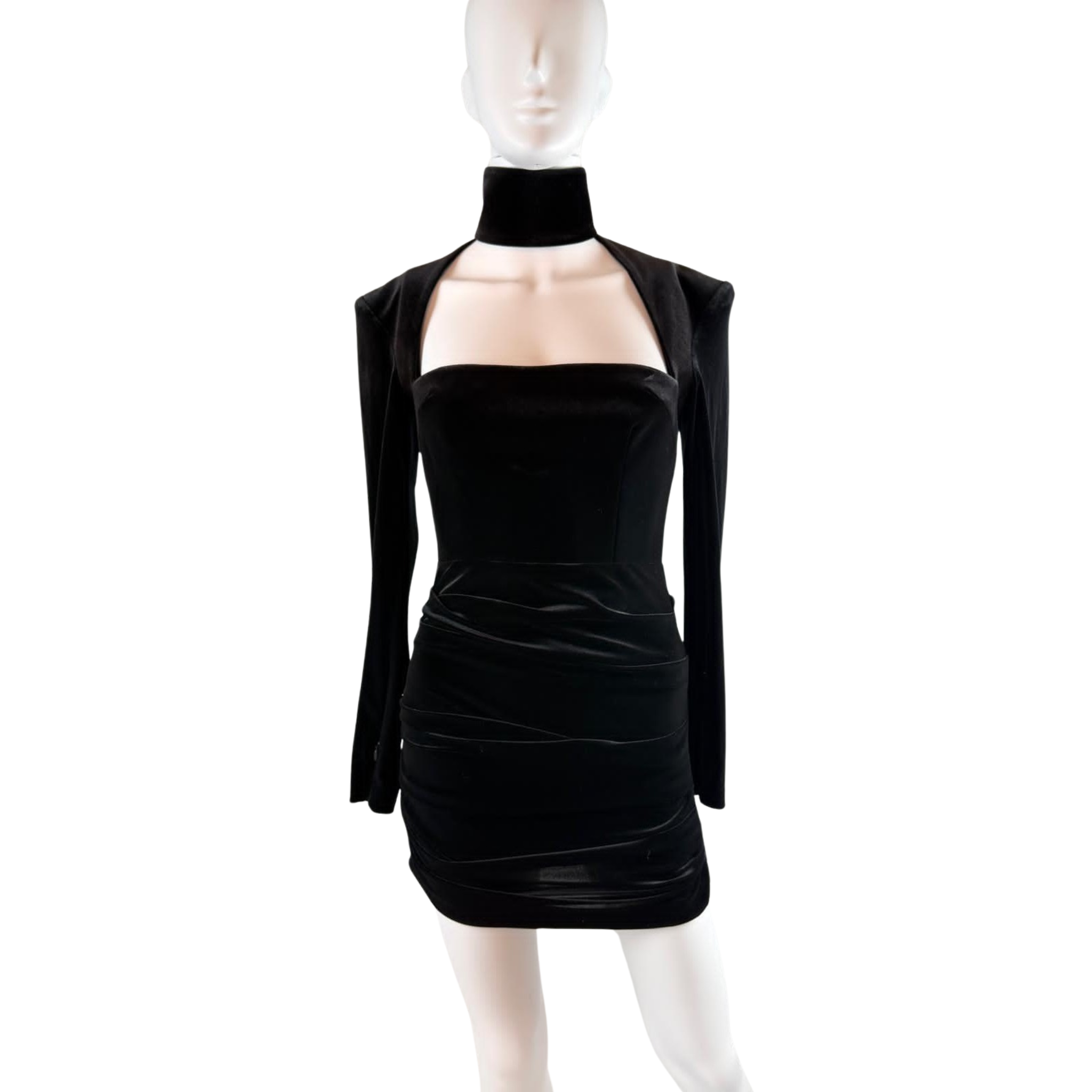 Alex Perry Ashton Samtkleid