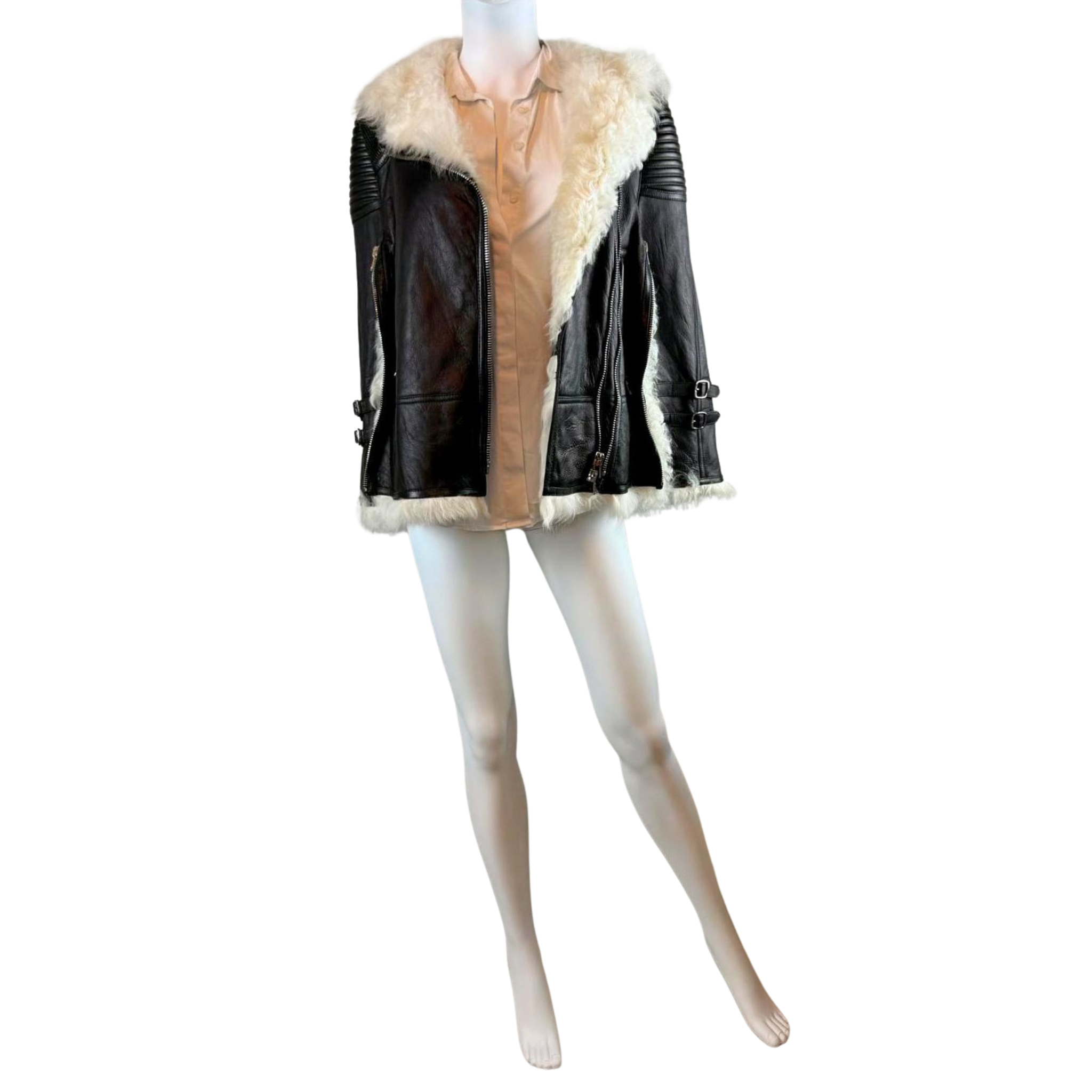 Givenchy Überhang mit Lammfell