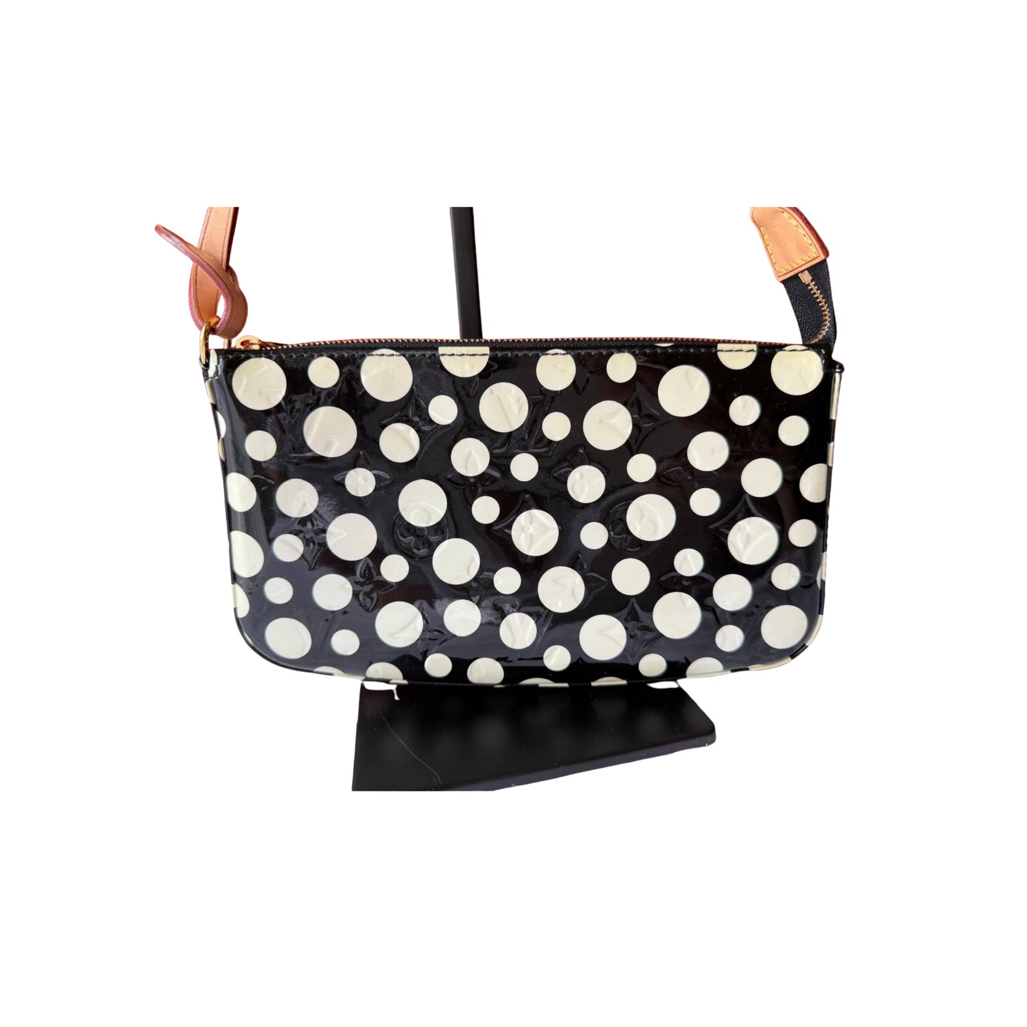 Louis Vuitton x Kusama Pochette dots schwarz/weiss, 2012