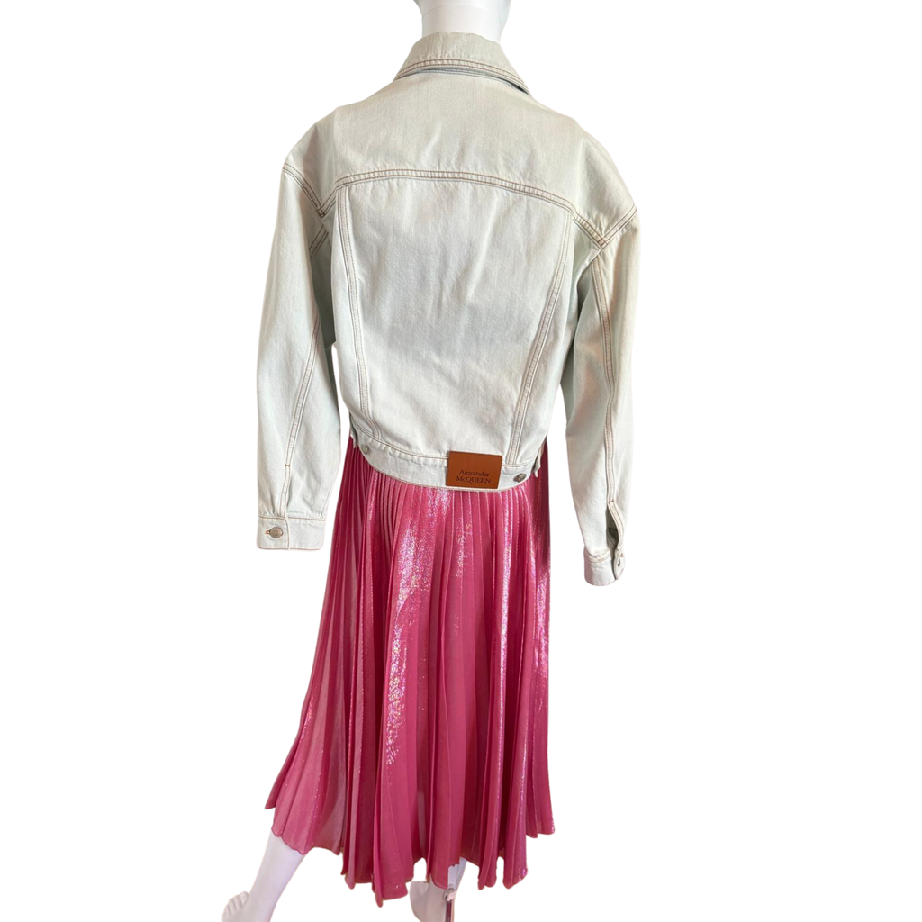 Gucci, Seiden Midi Plisseerock