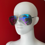 Saint Laurent, blau violett schimmernd