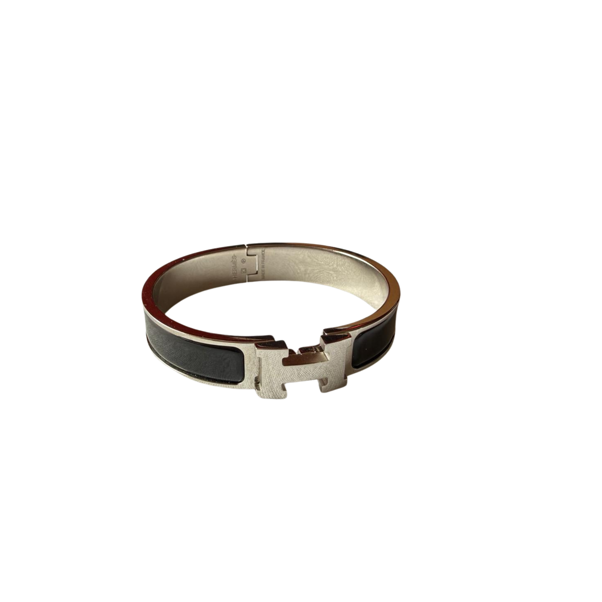 Hermès Clic H, schwarz