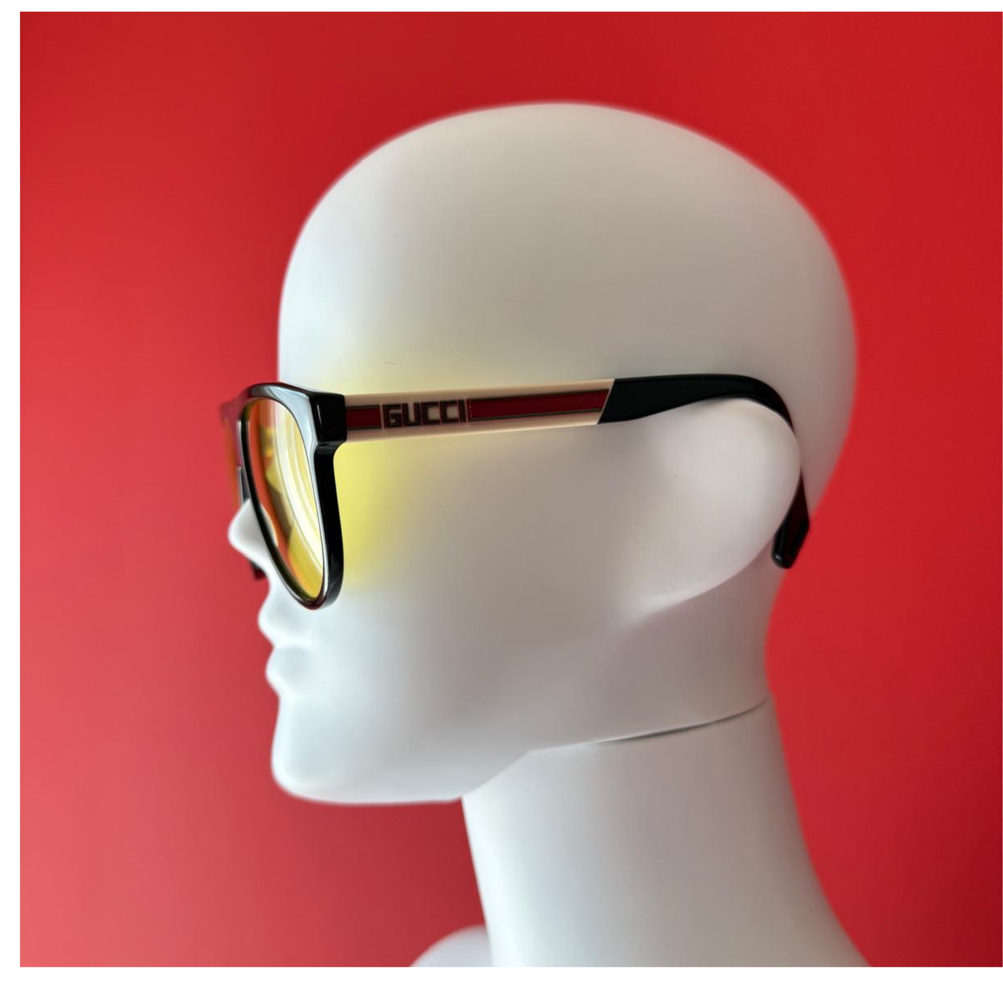 Gucci, gelbe Gläser