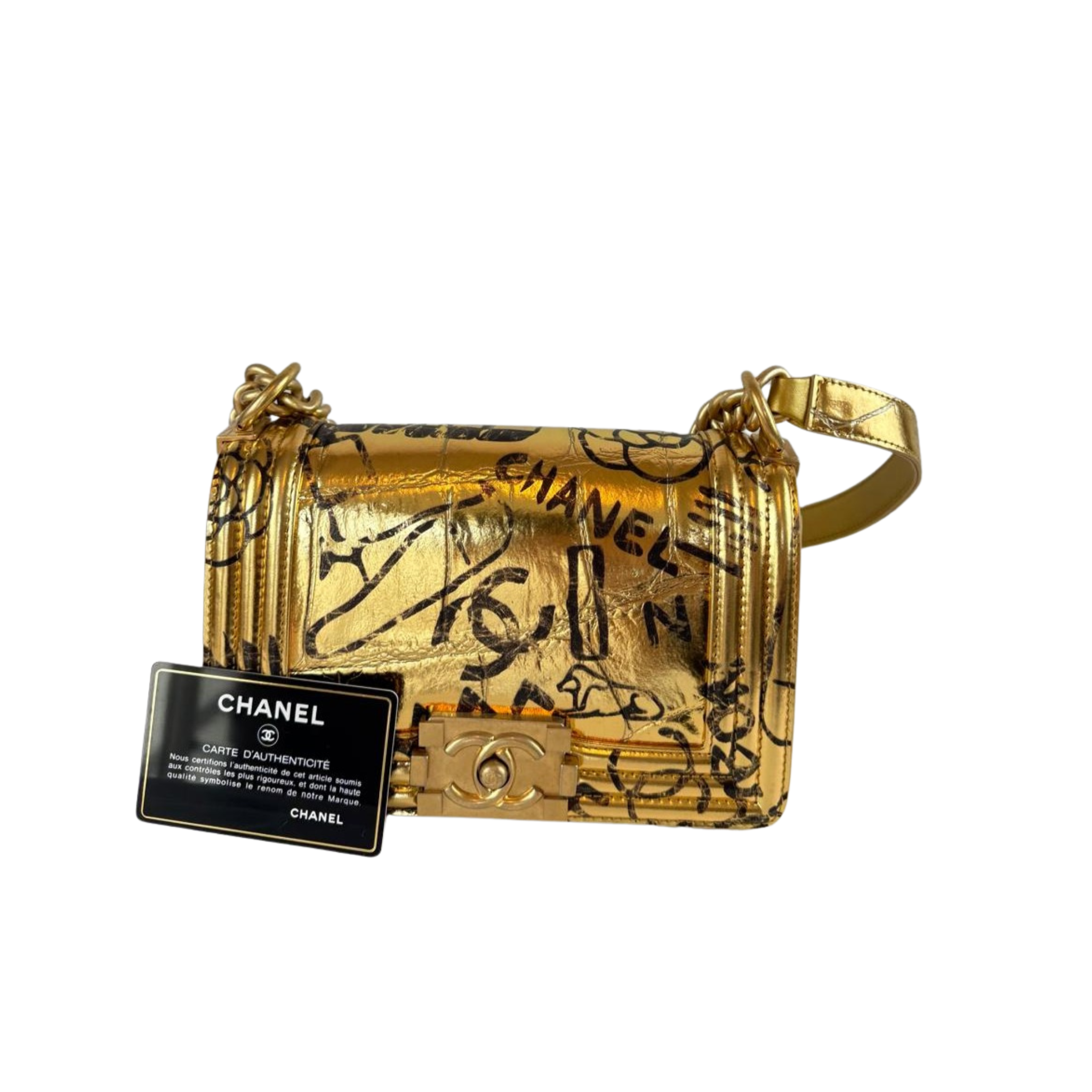 Chanel Graffiti Boy Bag