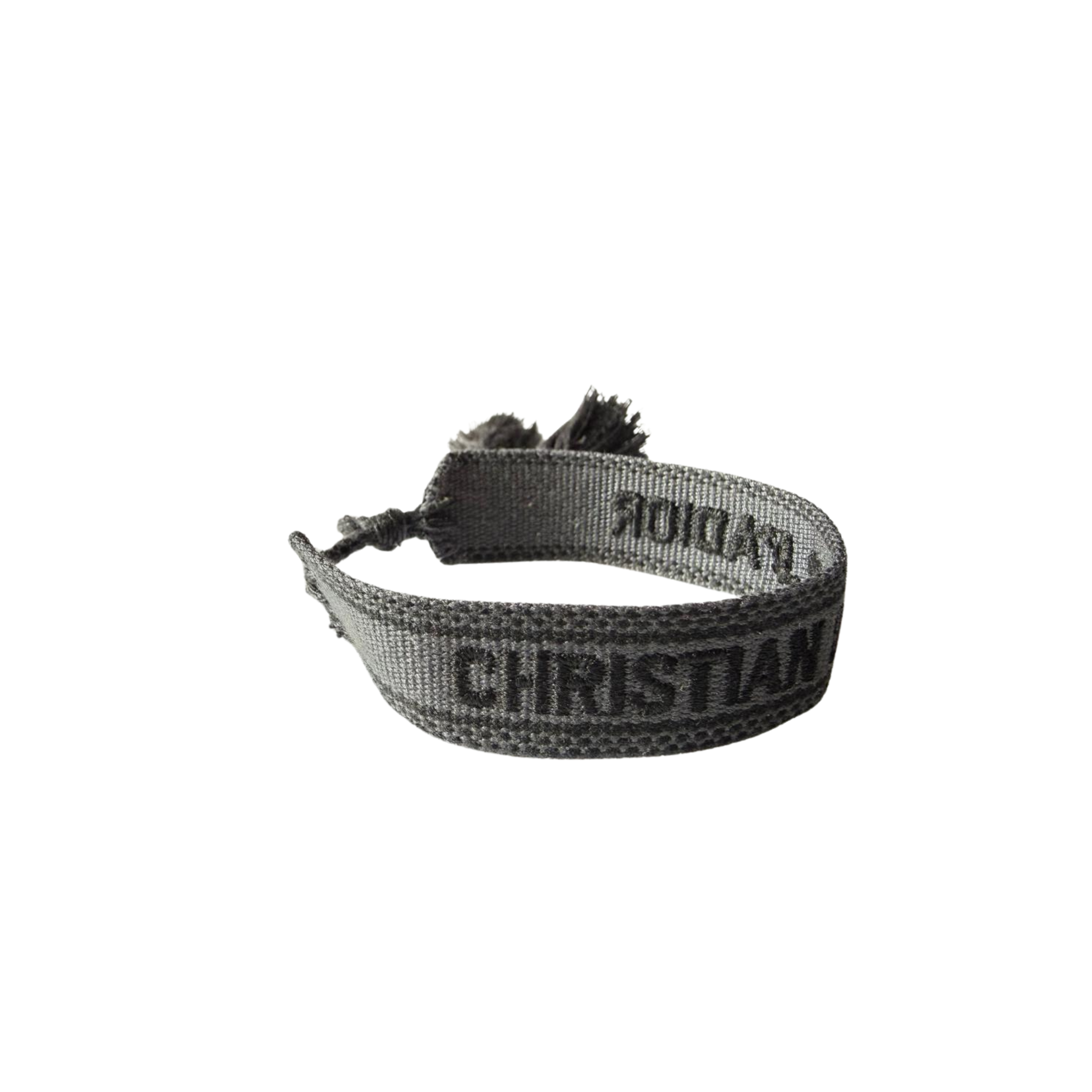 Dior Armband aus gewebter Baumwolle