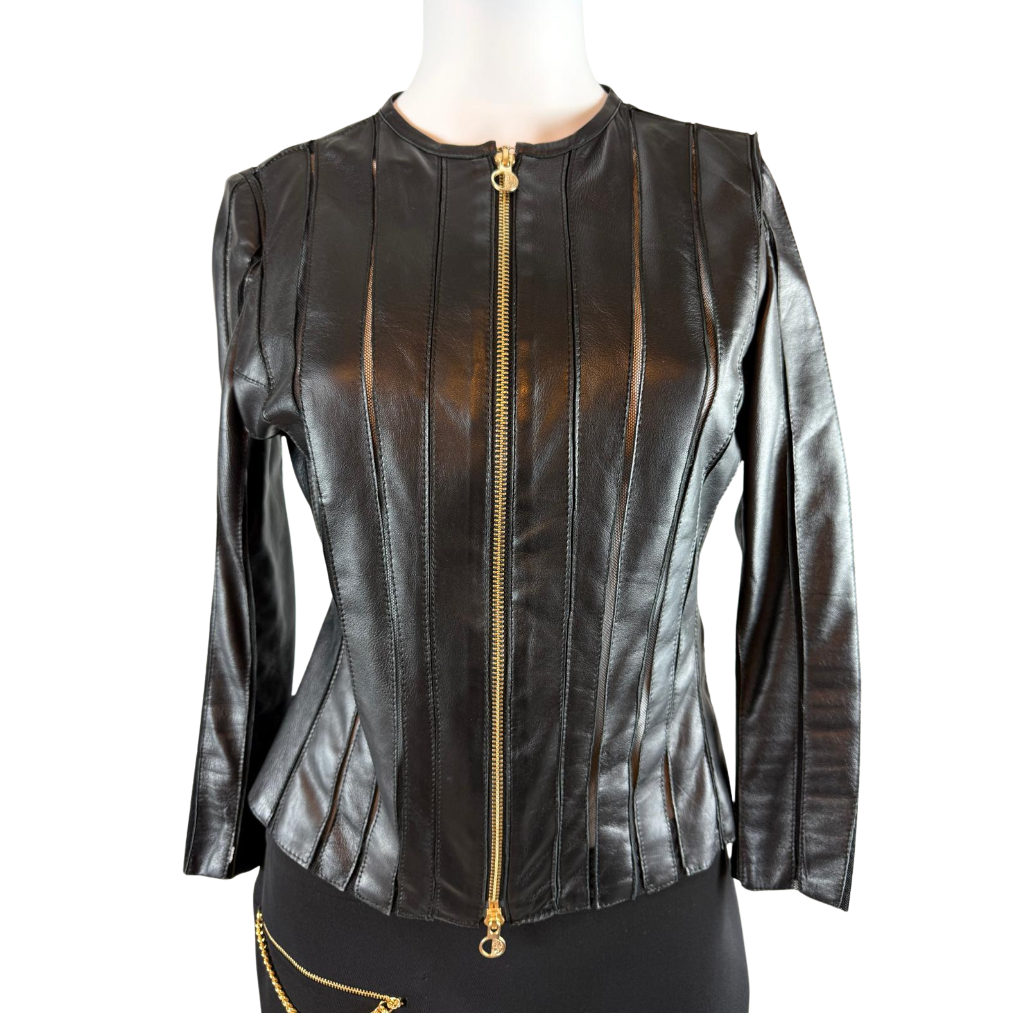 Versace Lederjacke