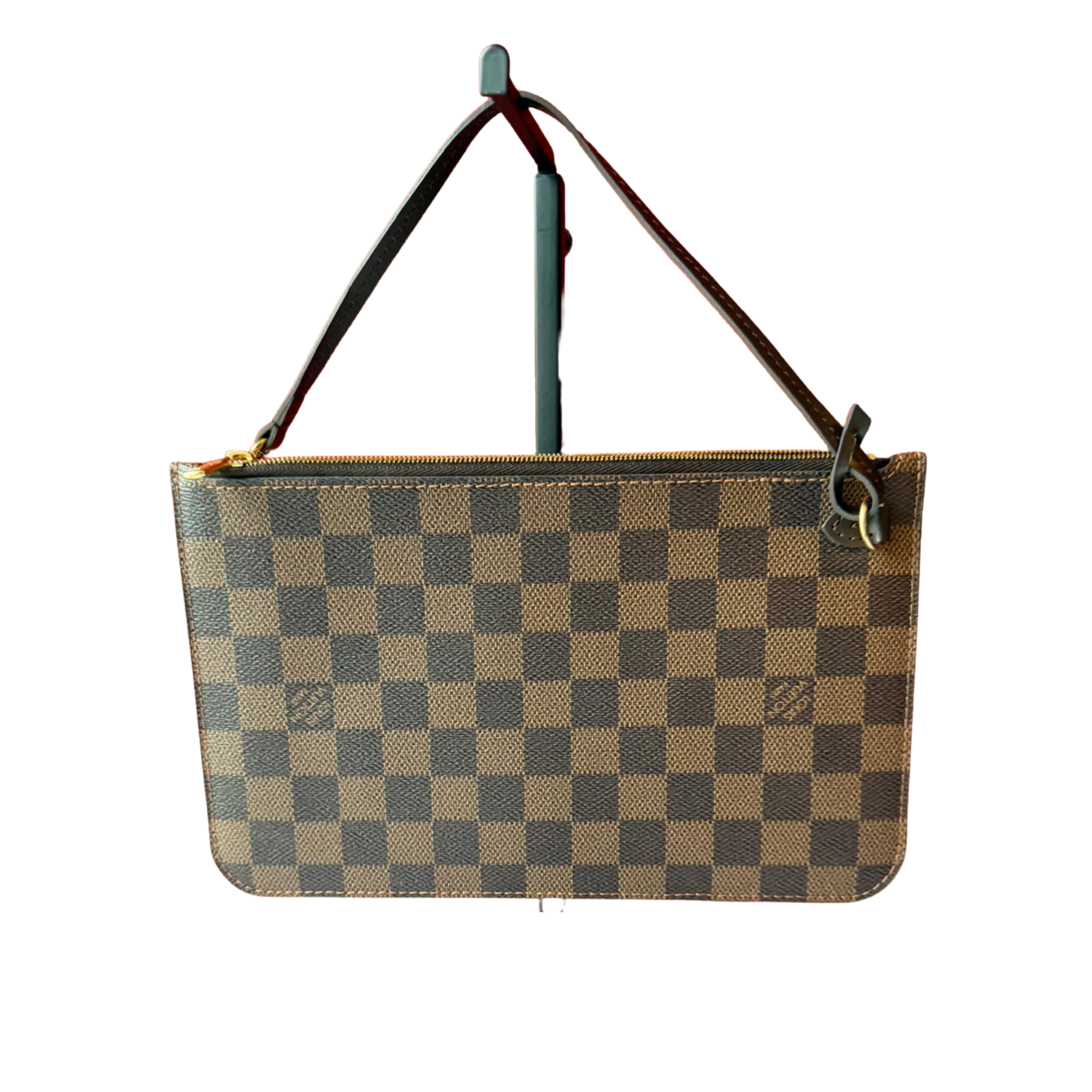 Louis Vuitton Pochette Damier ébène, Neuwertig!