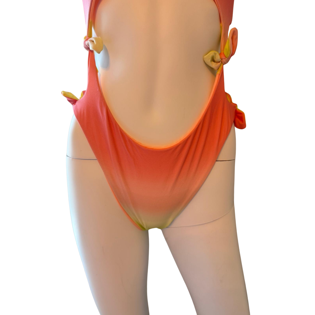 Agent Provocateur, Badeanzug orange gelb