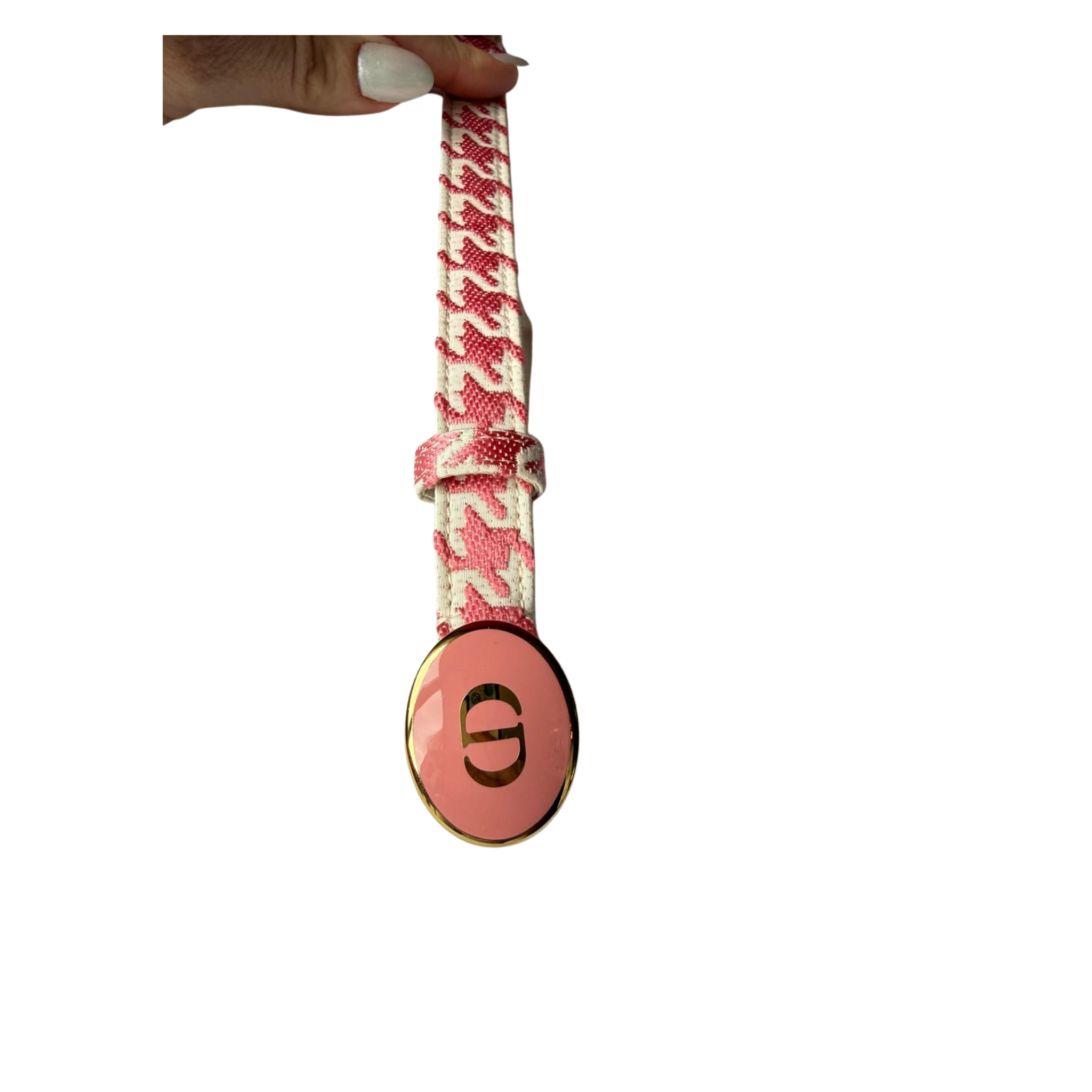 Dior, rosé weisser Gürtel