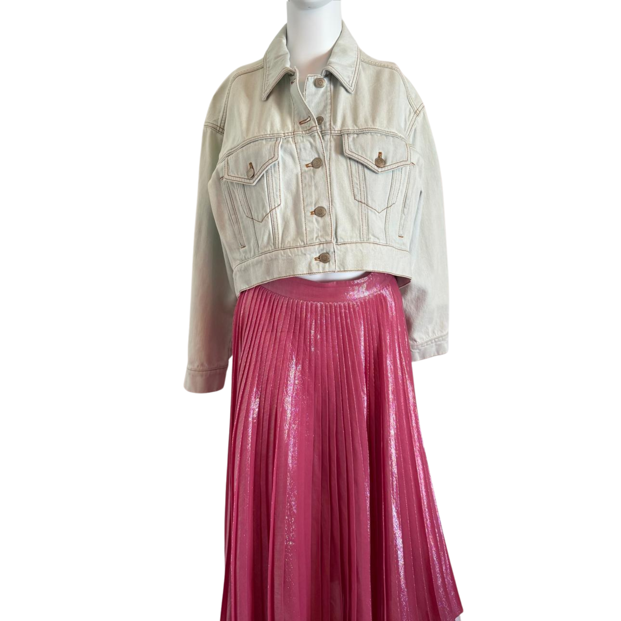 Alexander McQueen Jeansjacke, oversized
