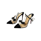 Louboutin Slingbacks Satin, Gr. 38