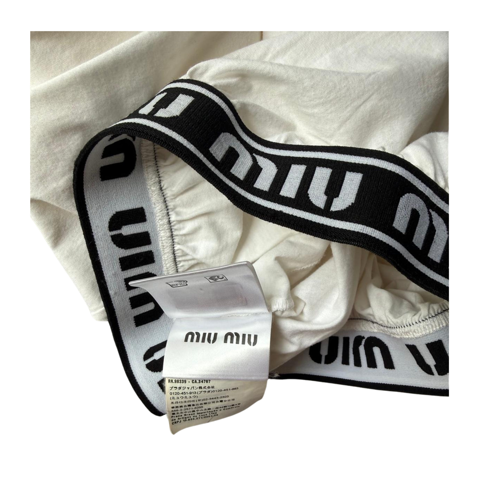 Miu Miu Crop Top