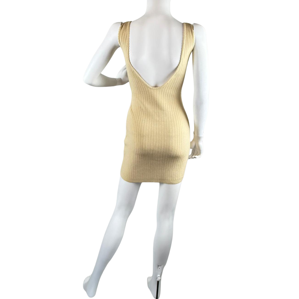 Jacquemus Kleid beige