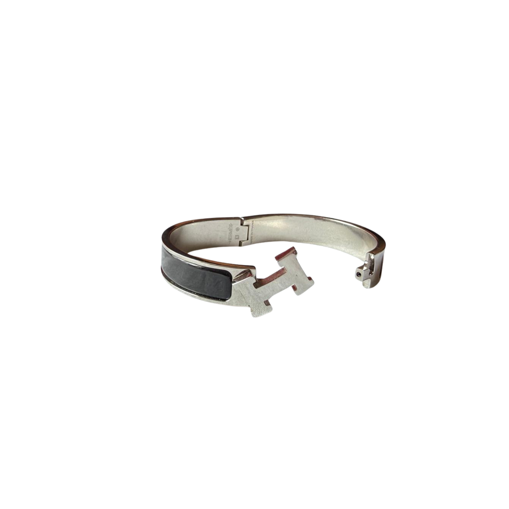 Hermès Clic H, schwarz