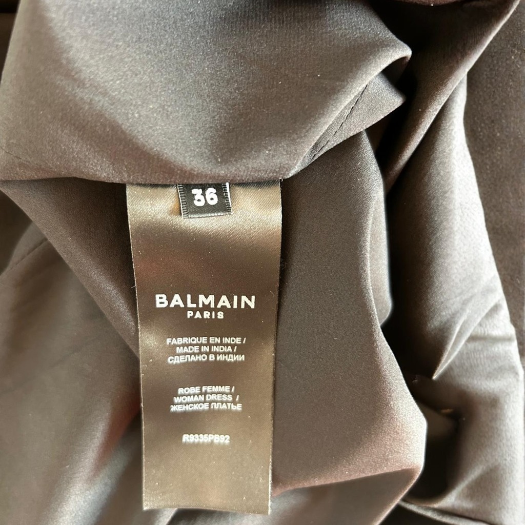 Balmain Minikleid samt