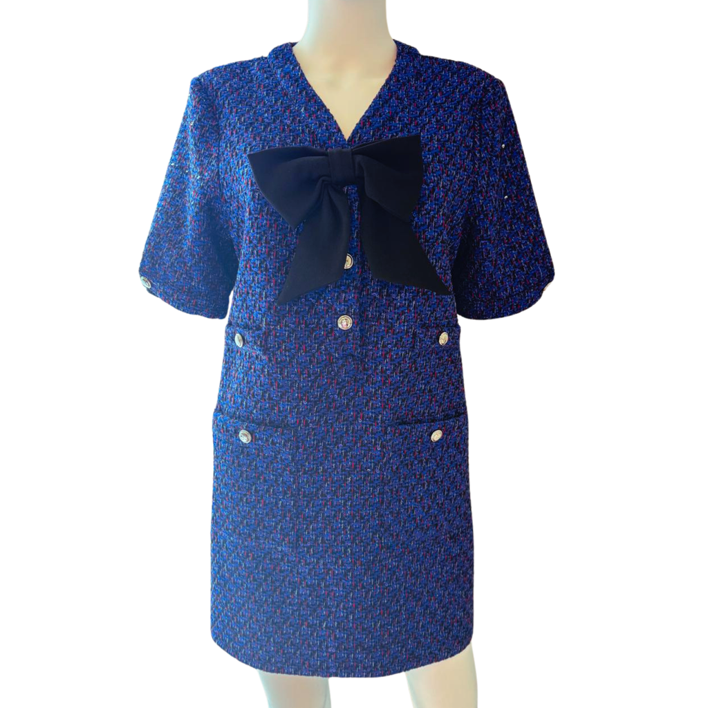 Alessandra Rich, Tweed Kleid