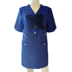 Alessandra Rich, Tweed Kleid