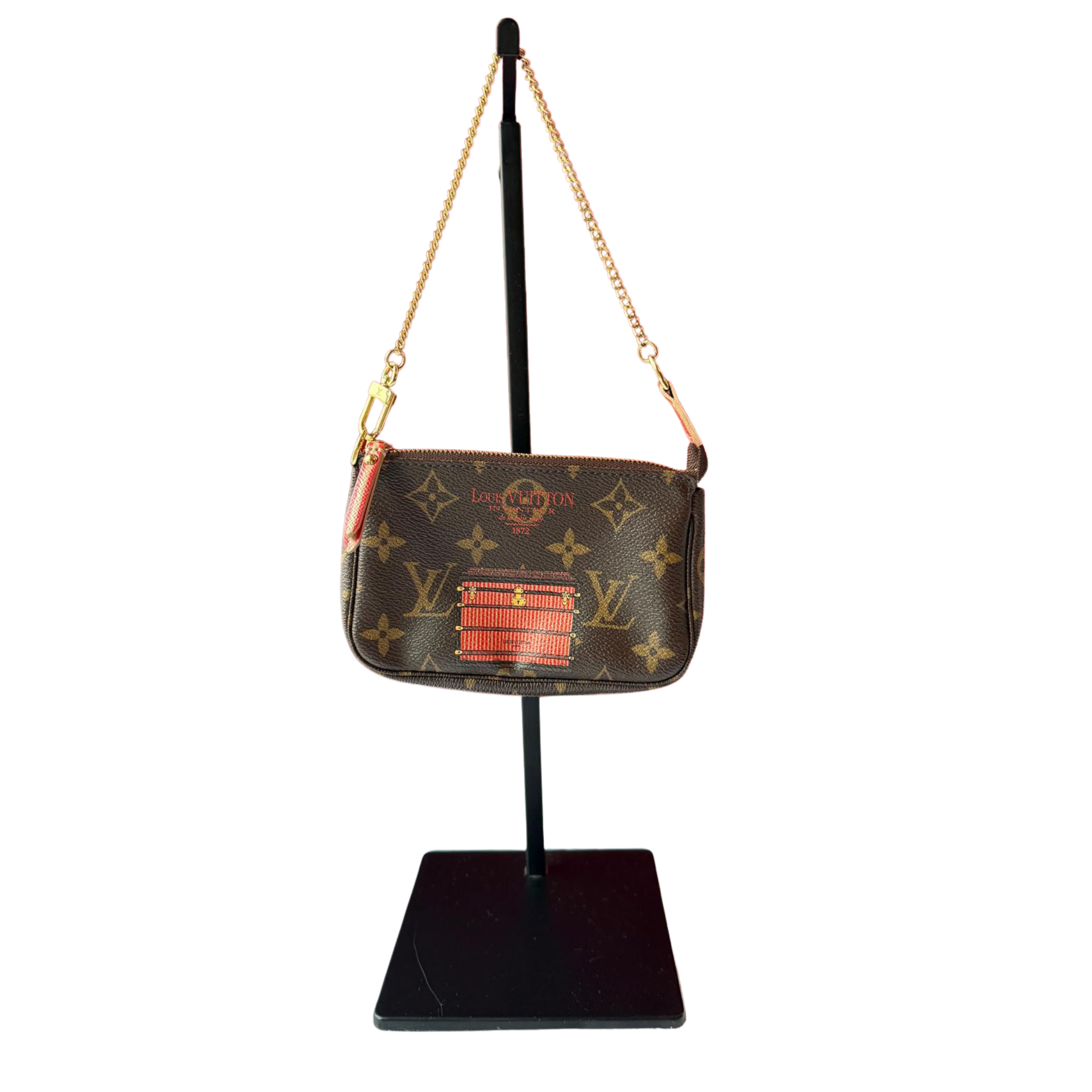 Louis Vuitton Pochette Trunks Monogram Canvas