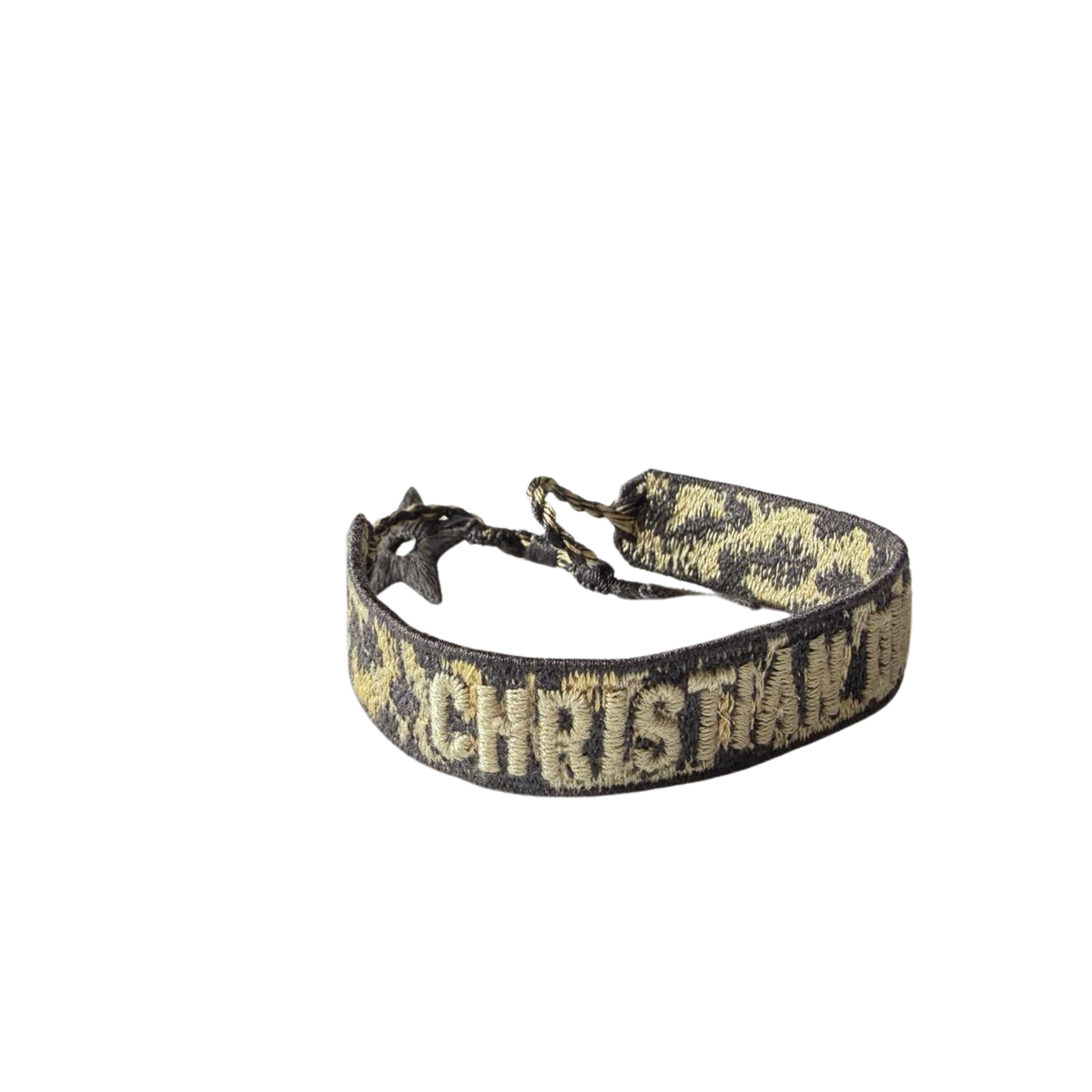 Dior Armband aus gewebter Baumwolle