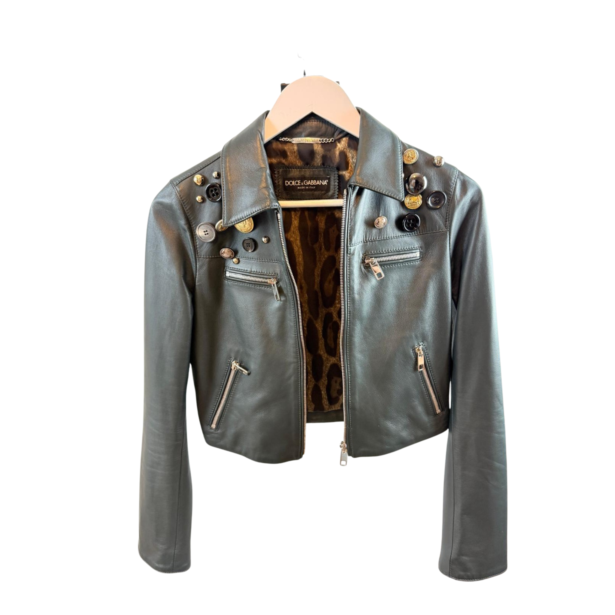 Dolce & Gabbana Lederjacke