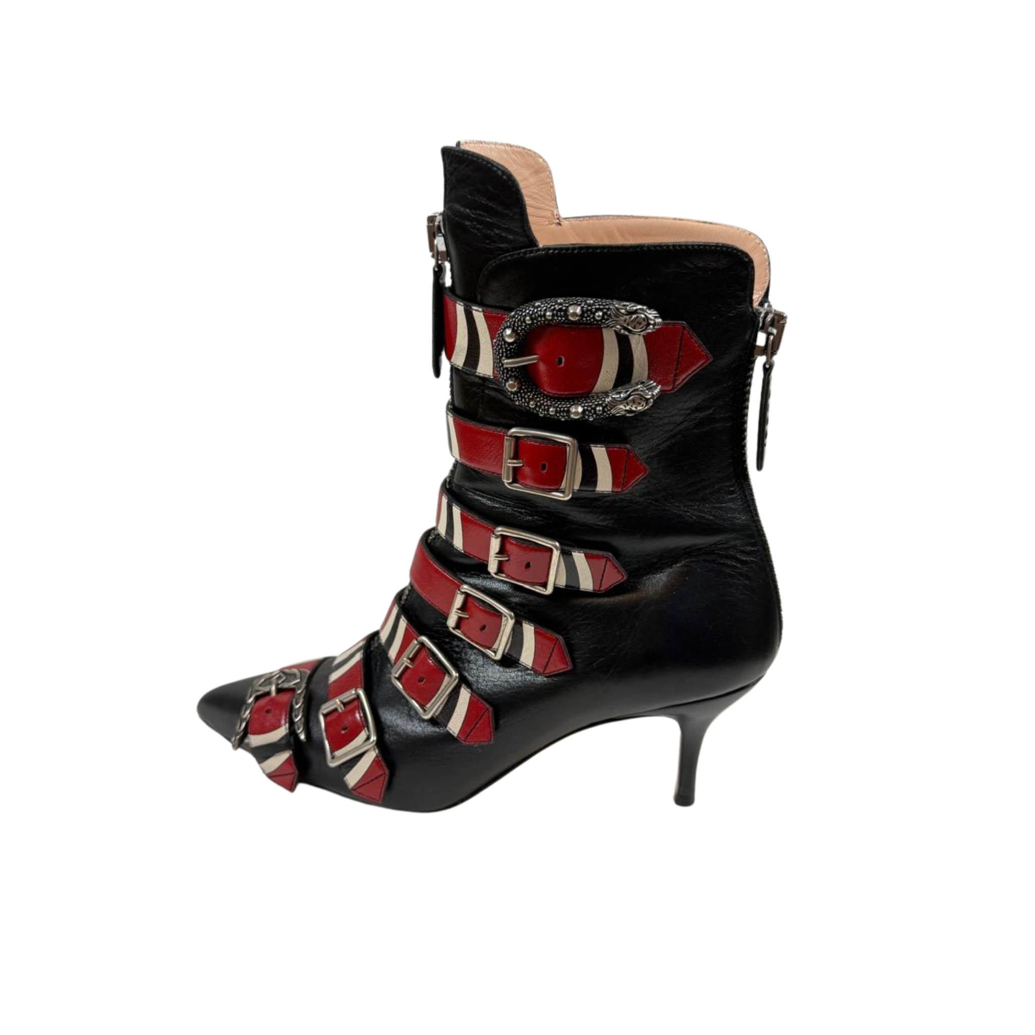 Gucci Kingsnake Boots, Gr. 37.5