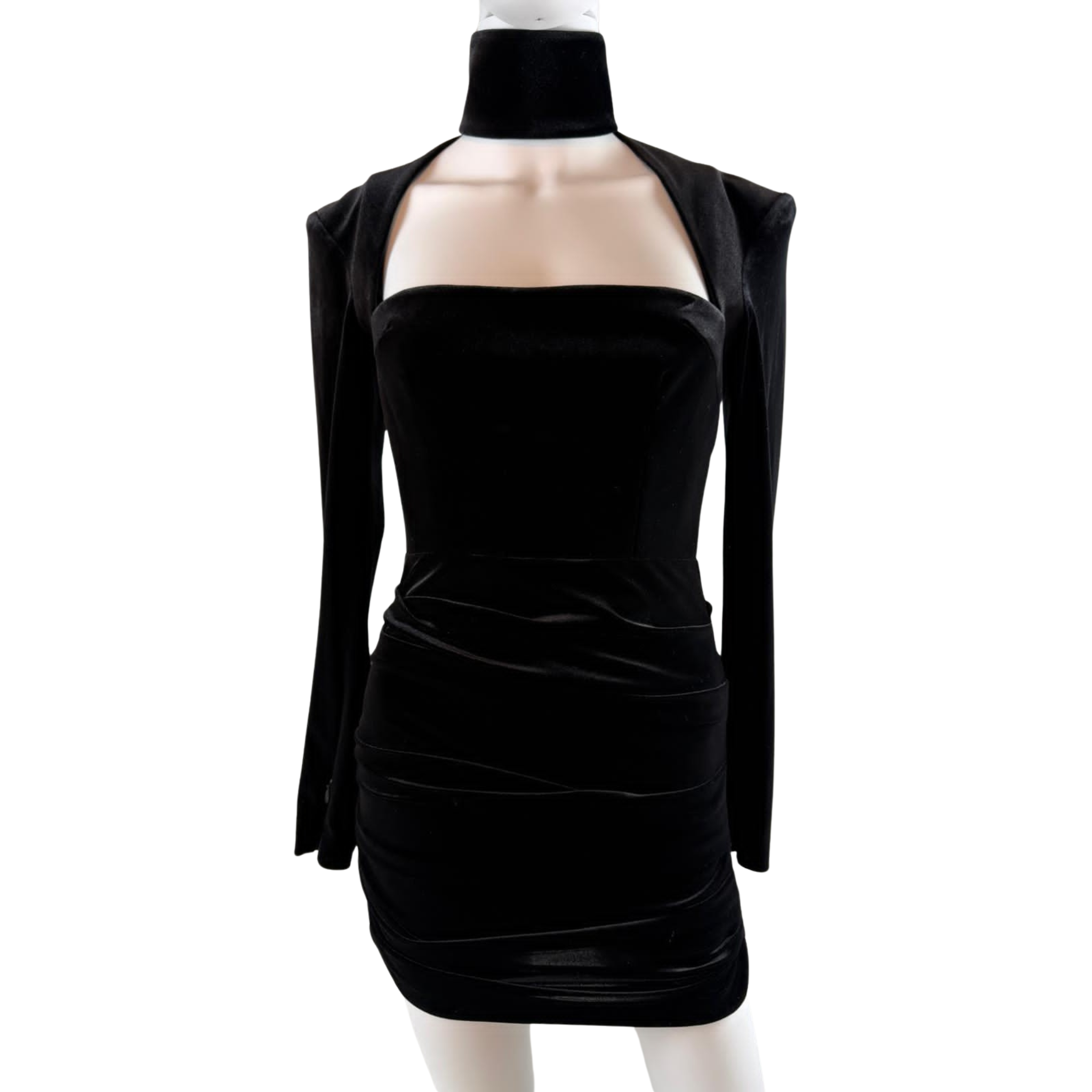 Alex Perry Ashton Samtkleid