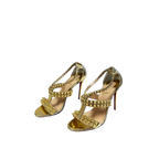 Louboutin Sandalen mit Nieten, Gr. 37.5