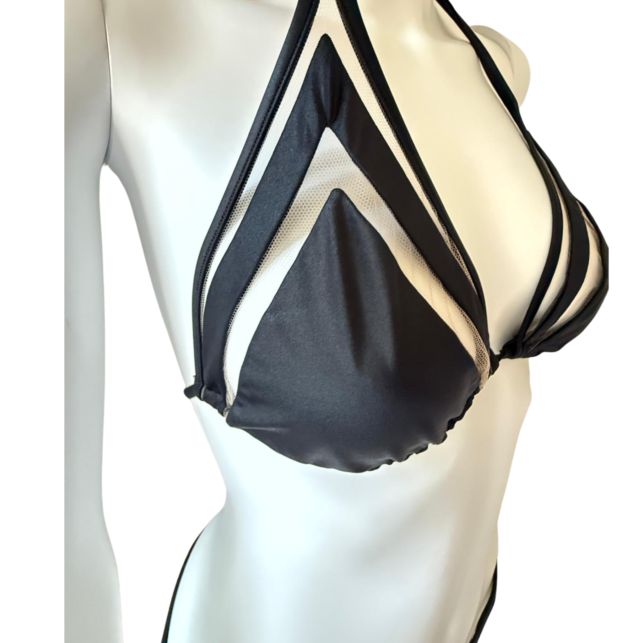 Agent Provocateur, schwarz glänzend