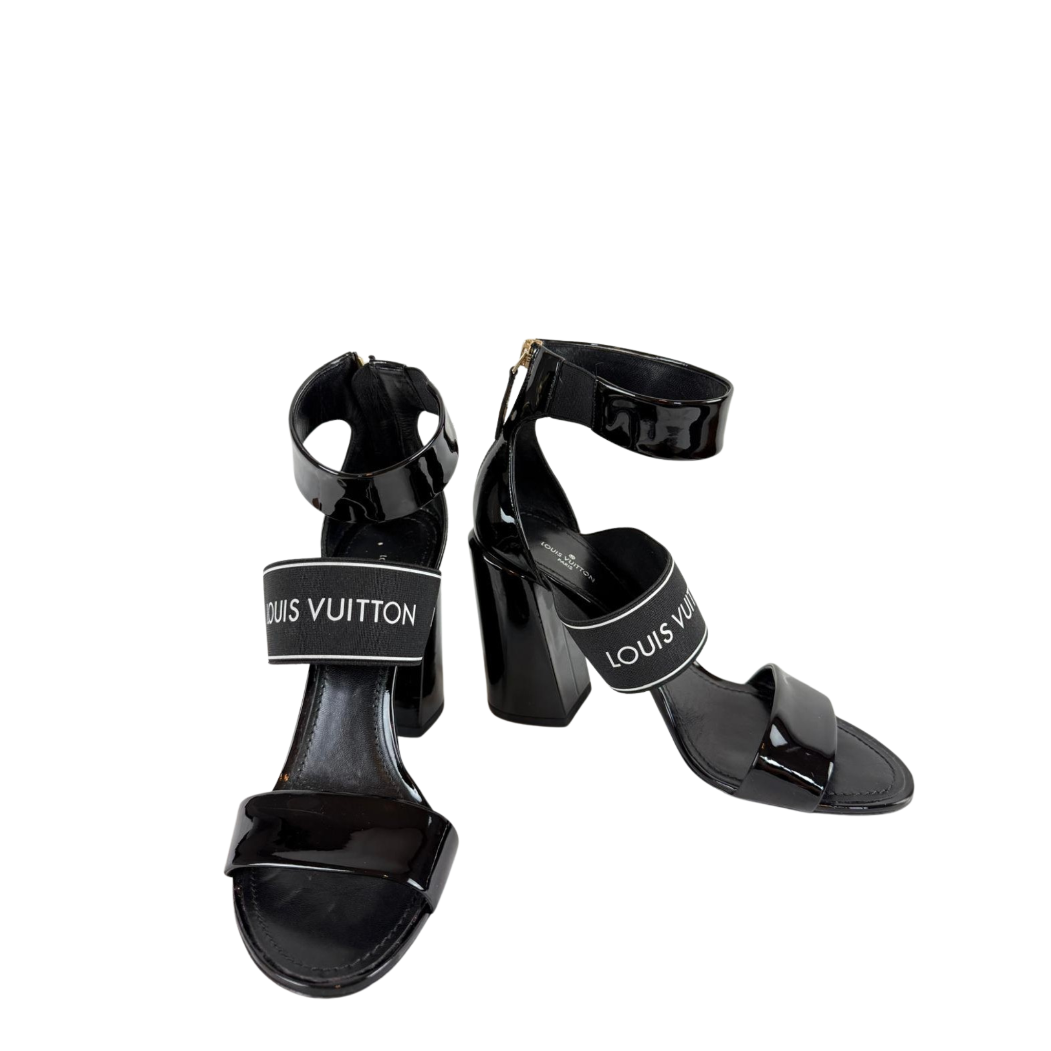 Louis Vuitton Sandalen, Gr. 38