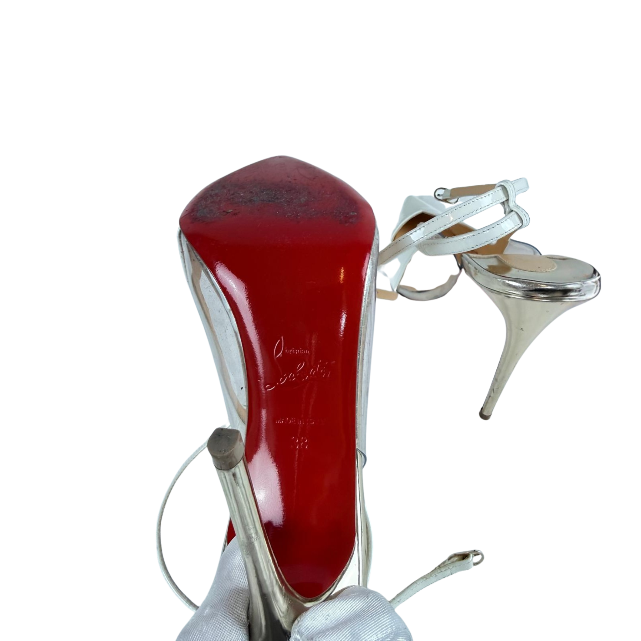 Louboutin Slingbacks, Gr. 38