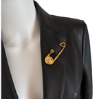 Versace Lederjacke/Blazer