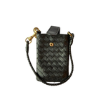 Bottega Veneta, Lammleder, Handyhülle mit Kette