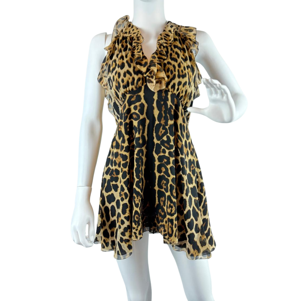 Saint Laurent Dress Tiger