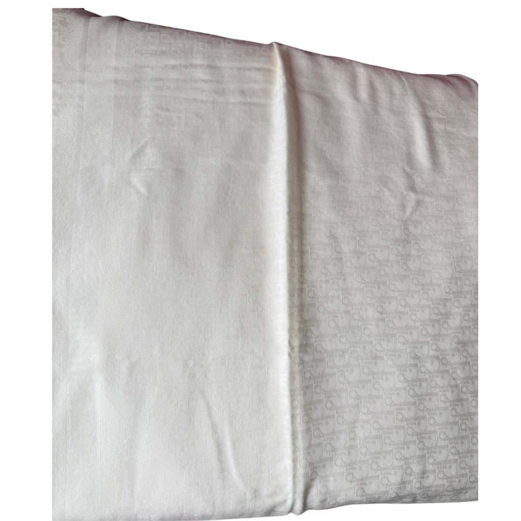 Dior Schal, schimmernd creme