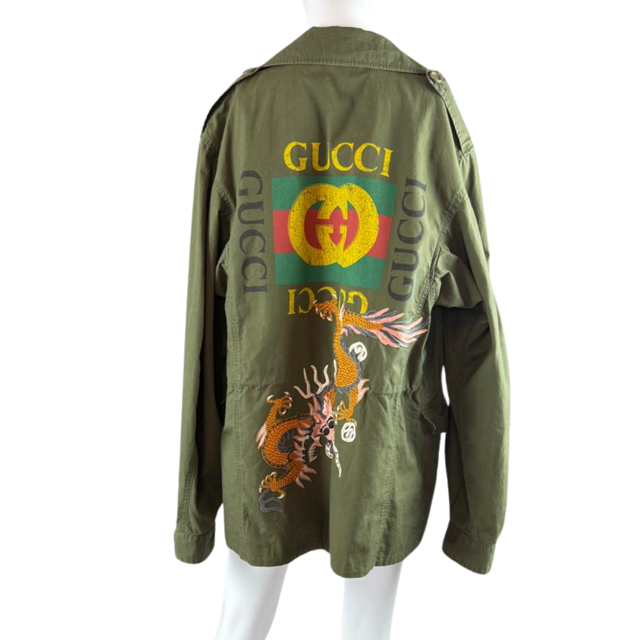 Gucci Jacke Khaki
