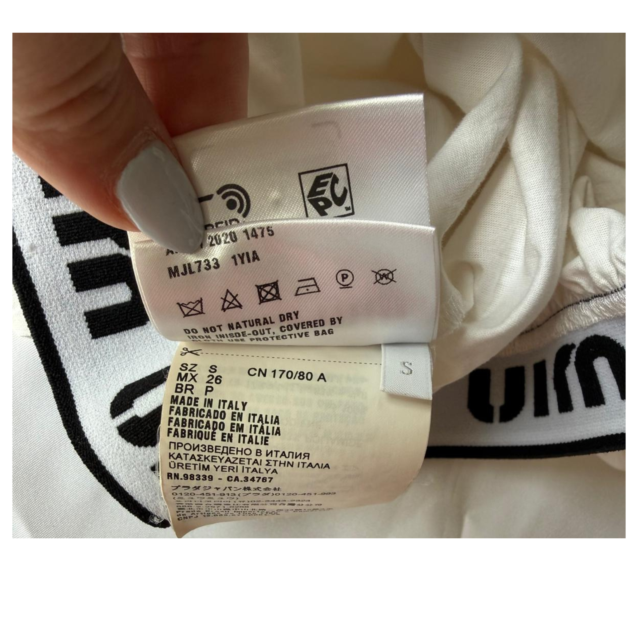 Miu Miu Crop Top