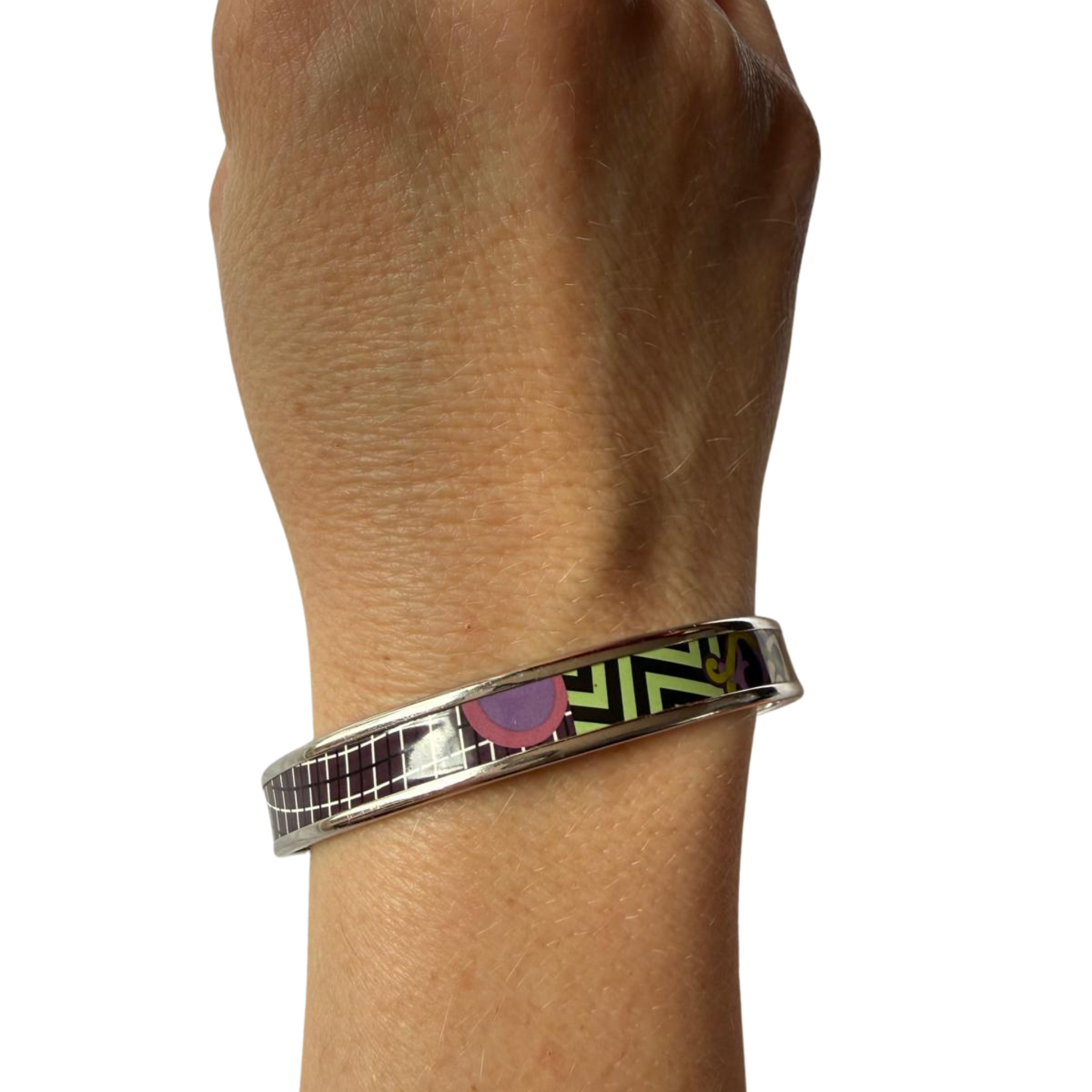 Hermès Armreif, Emaille
