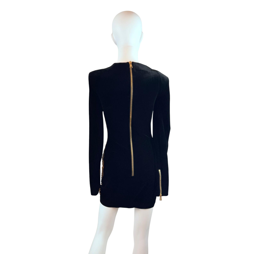 Balmain Minikleid samt