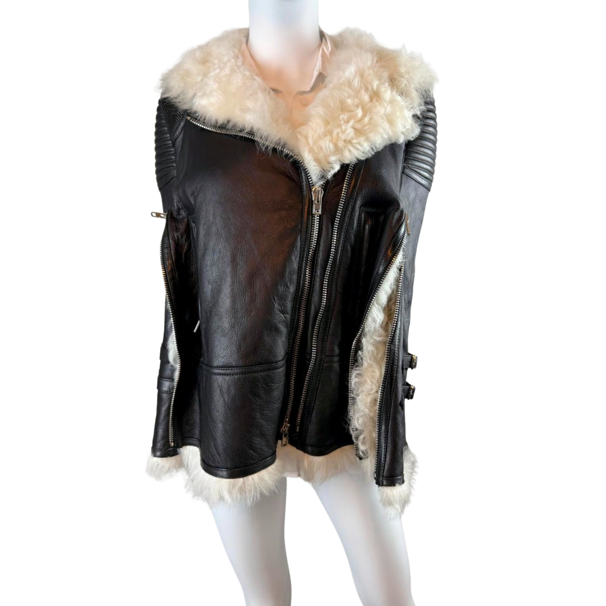 Givenchy Überhang mit Lammfell