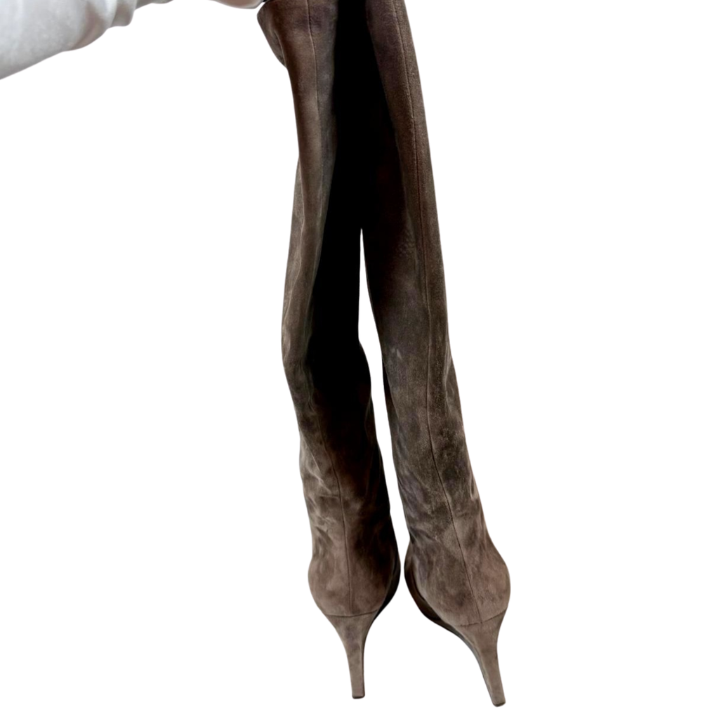 Saint Laurent Keilstiefel, Gr. 39